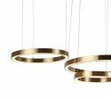 Richmond Interiors RICHMOND lampa wisząca LILOU szczotkowane złoto