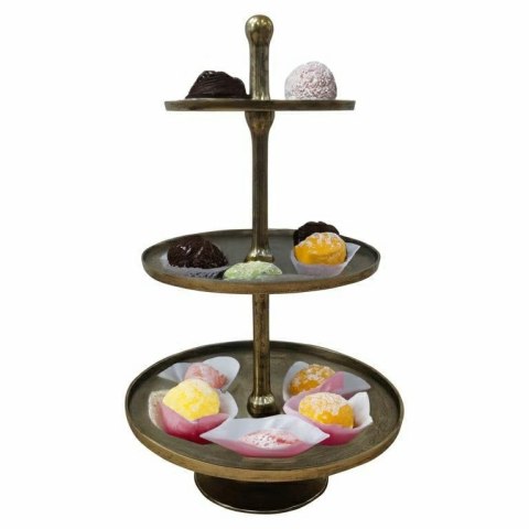 Richmond Interiors RICHMOND patera na ciasto FALLSTAFF brązowa