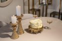 Richmond Interiors RICHMOND świecznik JULY S złoty