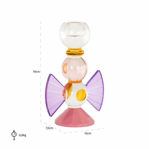 Richmond Interiors RICHMOND świecznik LIONY różowy