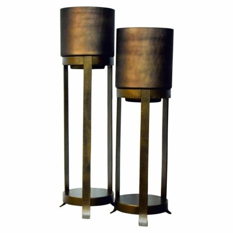 Richmond Interiors RICHMOND świecznik MIONE L brązowy