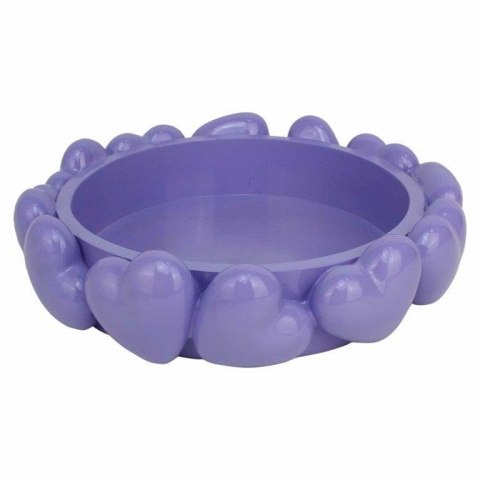 Richmond Interiors RICHMOND taca dekoracyjna SANNY HEARTS fioletowa