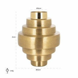 Richmond Interiors RICHMOND wazon AKELEI złoty