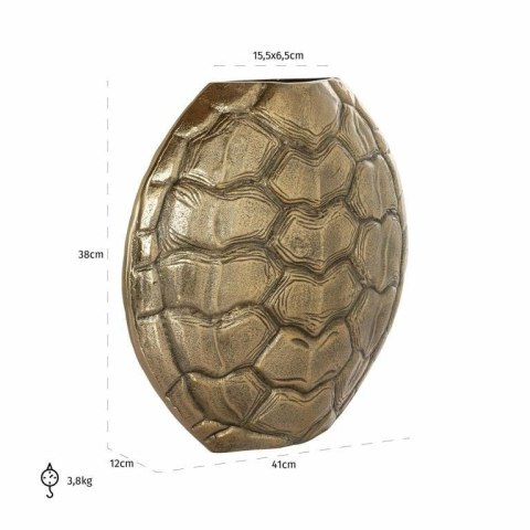 Richmond Interiors RICHMOND wazon LENA szczotkowane złoto