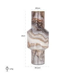 Richmond Interiors RICHMOND wazon NOIA S brązowy