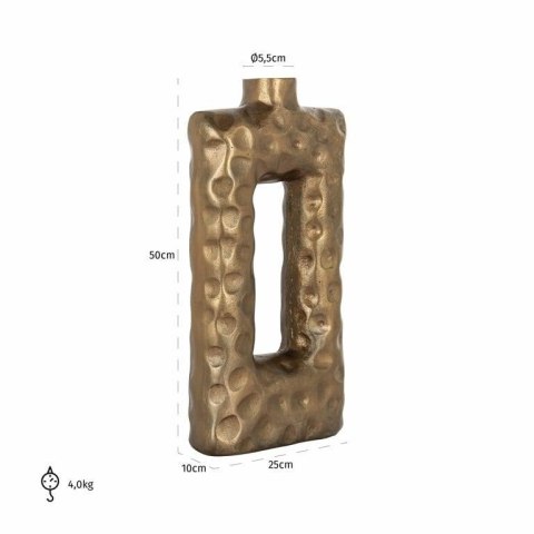 Richmond Interiors RICHMOND wazon SAMUEL szczotkowane złoto