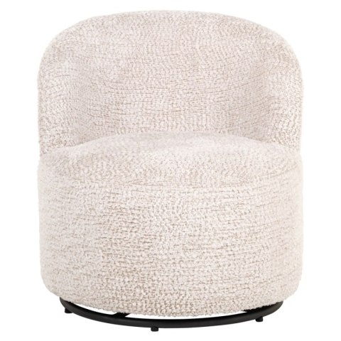 Richmond Interiors RICHMOND fotel dziecięcy JACKIE jasny beż - funkcja obrotowa