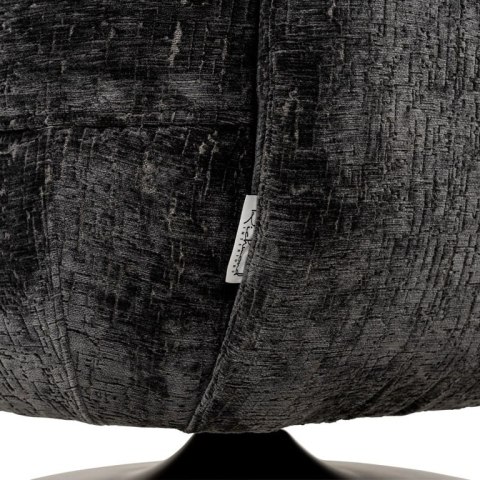 Richmond Interiors RICHMOND fotel obrotowy TURNER grafitowy