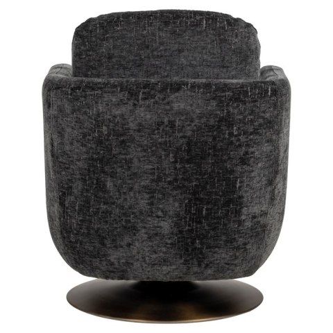 Richmond Interiors RICHMOND fotel obrotowy TURNER grafitowy