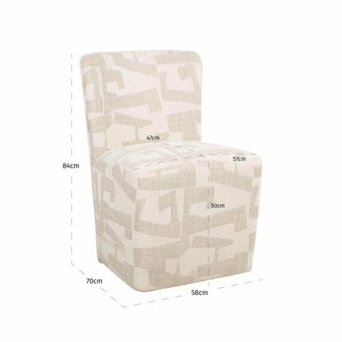 Richmond Interiors RICHMOND krzesło LORAIN beżowe