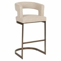 Richmond Interiors RICHMOND krzesło barowe ELLIS beżowe
