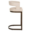 Richmond Interiors RICHMOND krzesło barowe ELLIS beżowe