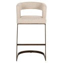 Richmond Interiors RICHMOND krzesło barowe ELLIS beżowe