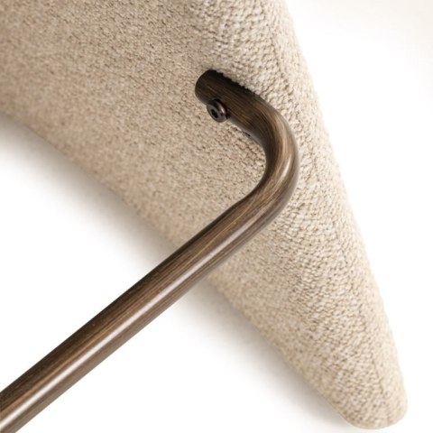 Richmond Interiors RICHMOND krzesło barowe GATSBI beżowe