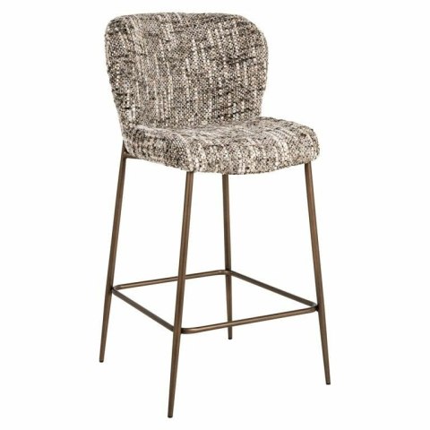 Richmond Interiors RICHMOND krzesło barowe ODARBY brązowe