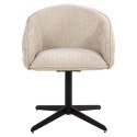 Richmond Interiors RICHMOND krzesło obrotowe ANGELINA beżowe