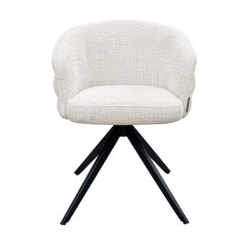 Richmond Interiors RICHMOND krzesło obrotowe SERENITY beżowe - trudnopalne