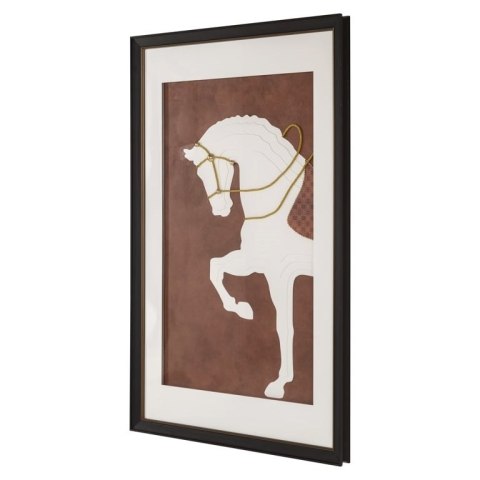 Richmond Interiors RICHMOND obraz BLAZER 120,5x80,5 cm brązowy