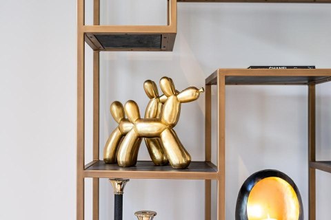 Richmond Interiors RICHMOND dekoracja DOG złota