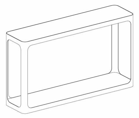 Richmond Interiors RICHMOND konsola CLARIDGE beżowa