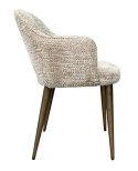 Richmond Interiors RICHMOND krzesło DELPHINA ARM - trudnopalne