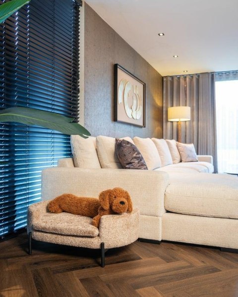 Richmond Interiors RICHMOND legowisko dla psa DOLLY beżowe