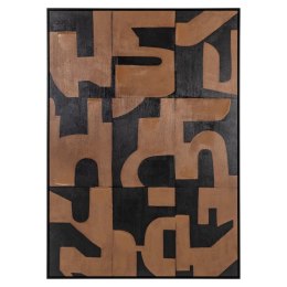 Richmond Interiors RICHMOND obraz CASCADE 140x100 cm brązowy