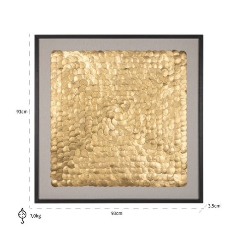 Richmond Interiors RICHMOND obraz MAY 93x93 cm