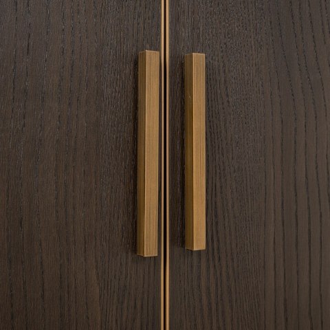 Richmond Interiors RICHMOND regał CARTER L brązowy