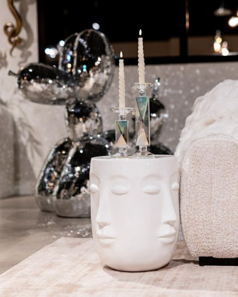 Richmond Interiors RICHMOND stolik CHRISTY biały