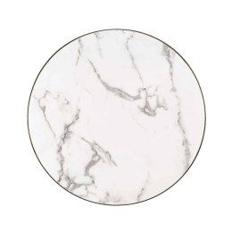 Richmond Interiors RICHMOND stolik kawowy ODIN 80 cm złoty - konglomerat, stal nierdzewna