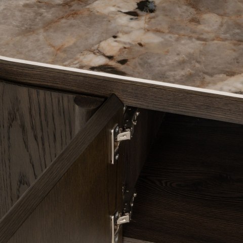 Richmond Interiors RICHMOND szafka RTV LANGFORD brązowa