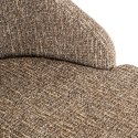 Richmond Interiors RICHMOND zestaw 2 krzeseł barowych BOLTON brown tweed