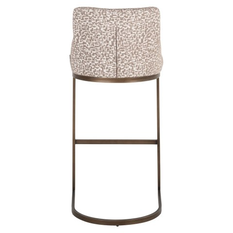 Richmond Interiors RICHMOND zestaw 2 krzeseł barowych BOLTON natural geo