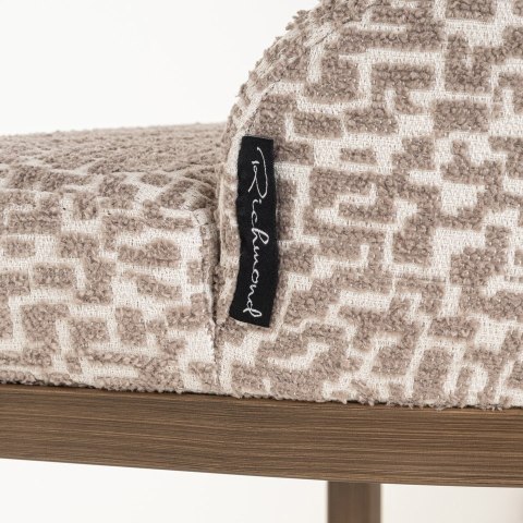 Richmond Interiors RICHMOND zestaw 2 krzeseł barowych BOLTON natural geo