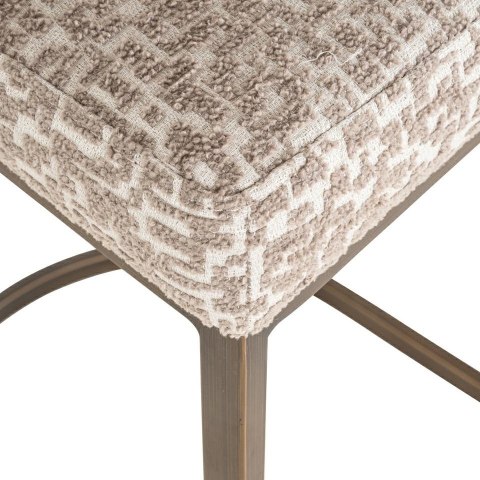 Richmond Interiors RICHMOND zestaw 2 krzeseł barowych BOLTON natural geo