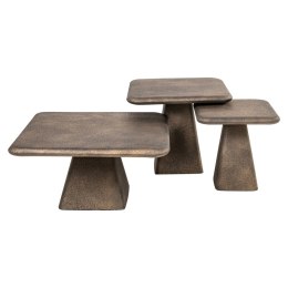 Richmond Interiors RICHMOND zestaw stolików kawowych MARLIE złoty