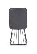 Halmar K269 krzesło jasny brąz / czarny