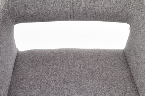 Halmar K283 krzesło popiel tkanina nogi drewniane Halmar K283 krzesło popiel tkanina nogi drewniane