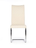Halmar K293 krzesło kremowy