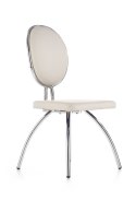 Halmar K297 krzesło jasny popiel / chrom Halmar K297 krzesło jasny popiel / chrom