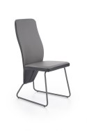 Halmar K300 krzesło tył - czarny, przód - popiel, stelaż - super grey Halmar K300 krzesło tył - czarny, przód - popiel, stelaż - super grey
