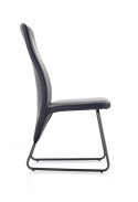 Halmar K300 krzesło tył - czarny, przód - popiel, stelaż - super grey Halmar K300 krzesło tył - czarny, przód - popiel, stelaż - super grey