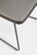 Halmar K300 krzesło tył - czarny, przód - popiel, stelaż - super grey Halmar K300 krzesło tył - czarny, przód - popiel, stelaż - super grey