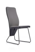 Halmar K300 krzesło tył - czarny, przód - popiel, stelaż - super grey Halmar K300 krzesło tył - czarny, przód - popiel, stelaż - super grey