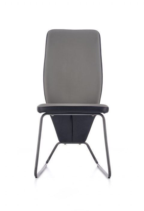 Halmar K300 krzesło tył - czarny, przód - popiel, stelaż - super grey Halmar K300 krzesło tył - czarny, przód - popiel, stelaż - super grey