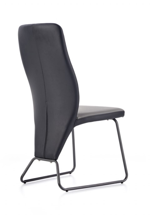 Halmar K300 krzesło tył - czarny, przód - popiel, stelaż - super grey Halmar K300 krzesło tył - czarny, przód - popiel, stelaż - super grey