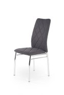 Halmar K309 krzesło ciemny popiel, materiał: tkanina / stal chromowana Halmar K309 krzesło ciemny popiel, materiał: tkanina / stal chromowana