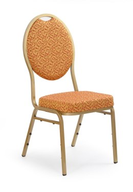 Halmar K67 krzesło złoty
