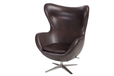 D2.DESIGN Fotel Jajo Soft z podn. sk. eko 525 brązowy ciemny D2.DESIGN Fotel Jajo Soft z podn. sk. eko 525 brązowy ciemny
